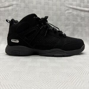 FUBU Shoes Mens Size 7 Black Athletic Basketball‎ Sneakers Lace Up MNFB21SC003L